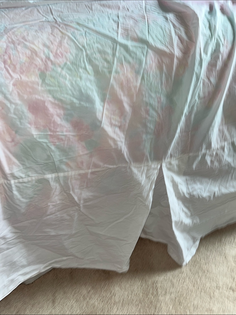 Williams Sonoma White Bed Skirt